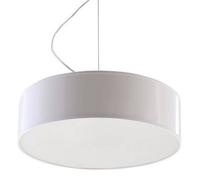 Luminosa Lighting Luminosa Arena 2 Light Round Ceiling Pendant White, E27