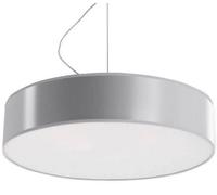 Luminosa Lighting Luminosa Arena 3 Light Round Ceiling Pendant Silver, E27