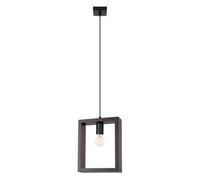 Luminosa Lighting Luminosa Aries Square Pendant Ceiling Light Wenge