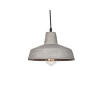 Luminosa Lighting Luminosa Askas Dome Ceiling Pendant 1 Light Concrete