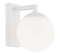 Luminosa Lighting Luminosa Aspen Wall Lamp Opal Matt, White Structure