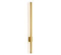 Luminosa Lighting Luminosa Asse 100Cm Integrated Led Wall Lamp Brushed Brass 3000K