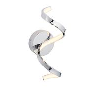 Luminosa Lighting Luminosa Astral Modern Integrated Led Bathroom Wall Light Chrome, Warm White, Ip44