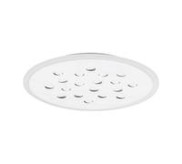 Luminosa Lighting Luminosa Astro 30Cm Decorative Flush Ceiling Light Sandy White Outer Ring Dimmable Led 19W 1485Lm 3000K Rgb In Center