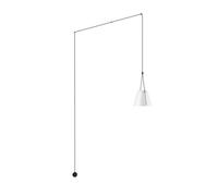 Luminosa Lighting Luminosa Attic Wall Light Matt White 1X E27