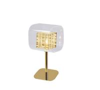 Luminosa Lighting Luminosa Avignon 1 Light Table Lamp Gold Crystal
