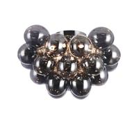 Luminosa Lighting Luminosa Balbo Semi Flush Ceiling Ceiling Lamp Nickel, 8 Light, G9