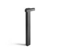 FARO BARCELONA Balic LED pedestal light, black, aluminium, height 58 cm