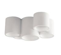 Luminosa Lighting Luminosa Banjie Paintable Plaster Ceiling Lamp White, Gu10