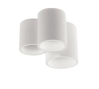 Luminosa Lighting Luminosa Banjie Paintable Plaster Ceiling Lamp White, Gu10