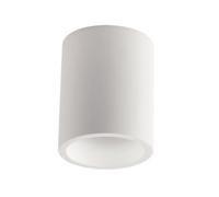 Luminosa Lighting Luminosa Banjie Paintable Plaster Ceiling Lamp White, Gu10