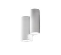 Luminosa Lighting Luminosa Banjie Paintable Plaster Wall Lamp White, Gu10