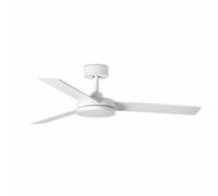 Luminosa Lighting Luminosa Barth White Ceiling Fan With Led Light