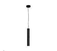 Luminosa Lighting Luminosa Basic Texture Led Slim Pendant Ceiling Light Black 2700-3000-4000K