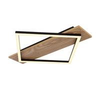 Netlighting Beatrix I Semi Ceiling Light Brown Rectangular Square 1x LED Netlighting Brown