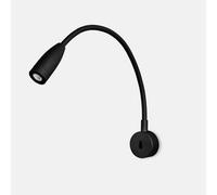 LEDS-C4 Bed LED wall light round, black