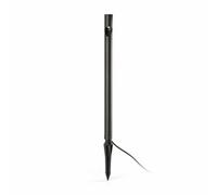 FARO BARCELONA LED ground spike lamp Bezel, black, aluminium, height 60 cm