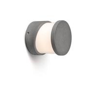 FARO BARCELONA Block outdoor wall light, concrete
