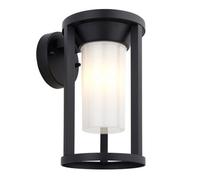 Luminosa Lighting Luminosa Braden Modern Exterior Wall Light Textured Black, Ip44