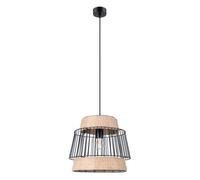 Luminosa Lighting Luminosa Brilo Industrial Batten Black 1X E27