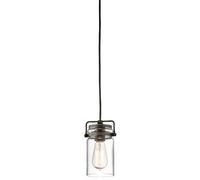 Luminosa Lighting Luminosa Brinley 1 Light Ceiling Mini Pendant Olde Bronze, E27