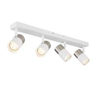 Luminosa Lighting Luminosa Brisbon Ceiling Spotlight Bar White Matt 4X Gu10