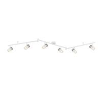 Luminosa Lighting Luminosa Brisbon Ceiling Spotlight Bar White Matt 6X Gu10