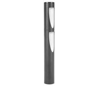 Luminosa Lighting Luminosa Brit Led Outdoor Bollard Urban Grey, Warm-White 3000K, Ip54