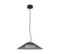 Luminosa Lighting Luminosa Brume 50Cm Wire Frame Pendant Ceiling Light Matt Black, Opal Led 13W 679Lm 3000K
