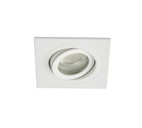 Luminosa Lighting Luminosa Cali Square Tiltable Recessed Downlight White Ip65