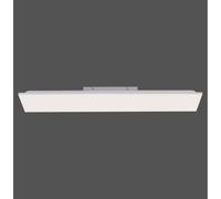 SPRING LIGHTING Canvas Flush Ceiling Light White 1x 28.8W LED 2700-5000K Dimmabl