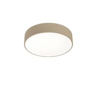 Luminosa Lighting Luminosa Caprice Led Round Flush Ceiling Light Painted Gold Phase Cut Dimming 52Cm 3940Lm 3000K