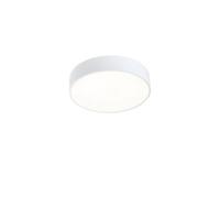 Luminosa Lighting Luminosa Caprice Led Round Flush Ceiling Light White Phase Cut Dimming 24Cm 2040Lm 3000K