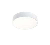 Luminosa Lighting Luminosa Caprice Led Round Flush Ceiling Light White Phase Cut Dimming 33Cm 2720Lm 3000K