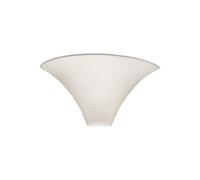 Luminosa Lighting Luminosa Cardin Lifestyle Ceramics Plaster Wall Light White, 1X R7S