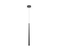 Luminosa Lighting Luminosa Cascade Modern Slim Pendant Ceiling Light Black 400Lm 1Xled