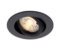 Luminosa Lighting Luminosa Cast Recessed Downlight Round Adjustable Matt Black 80mm Cut-Out Dimmable