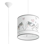 Luminosa Lighting Luminosa Cat Cylindrical Pendant Ceiling Light 30Cm