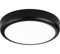Luminosa Lighting Luminosa Cct Adjustable Led Bulkhead C/w Black Trim 230V Ip65 9W