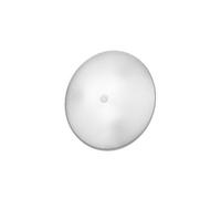Luminosa Lighting Luminosa Centro Designer Glass Simple Flush Ceiling Light Polished Chrome, 2X E14