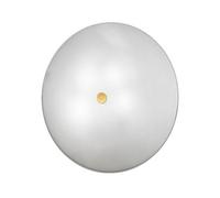 Luminosa Lighting Luminosa Centro Designer Glass Simple Flush Ceiling Light Polished Gold, 4X E27
