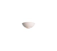 Luminosa Lighting Luminosa Ceramic 1 Light Indoor Wall Uplighter - 100W Unglazed, E27