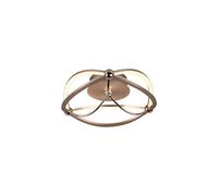Luminosa Lighting Luminosa Charivari Modern 20W Led Semi Flush Light Brass Matt 3000K - Uk Stock
