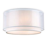 Luminosa Lighting Luminosa Chicago 3 Light Flush Light Cream, E27
