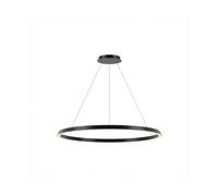 Luminosa Lighting Luminosa Circular Downward Surface 120Cm Home Black Led 60W 2700K Dali Dimmming