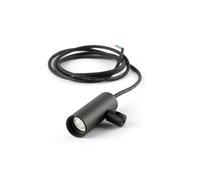 Luminosa Lighting Luminosa Clap 15 Degrees Slim Pendant Ceiling Light Black 2700K Ip65