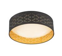 Luminosa Lighting Luminosa Clarke Integrated Led Cylindrical Ceiling Light, White 3000K
