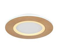 Luminosa Lighting Luminosa Clay 30Cm Integrated Led Semi Flush Ceiling Light White Led 2700-6500K