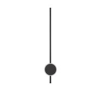 Luminosa Lighting Luminosa Clock Integrated Led Wall Lamp Sandy Black Led 22W 1560Lm 3000K