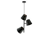 Luminosa Lighting Luminosa Colt 3 Light Multi Arm Pendant Ceiling Light Grey 51X59.5Cm